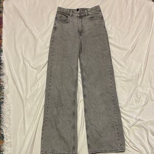 H&M Gray High Rise Women Jeans